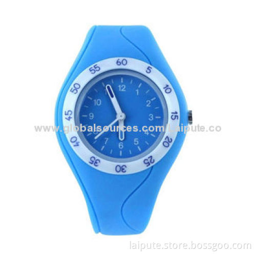 Beautiful Design Girl's Watch with Fashionable Dial and Leather Band, Nicely Gift